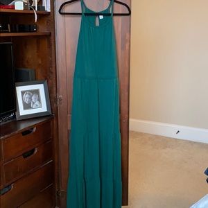 L (Tall) jade green dress
